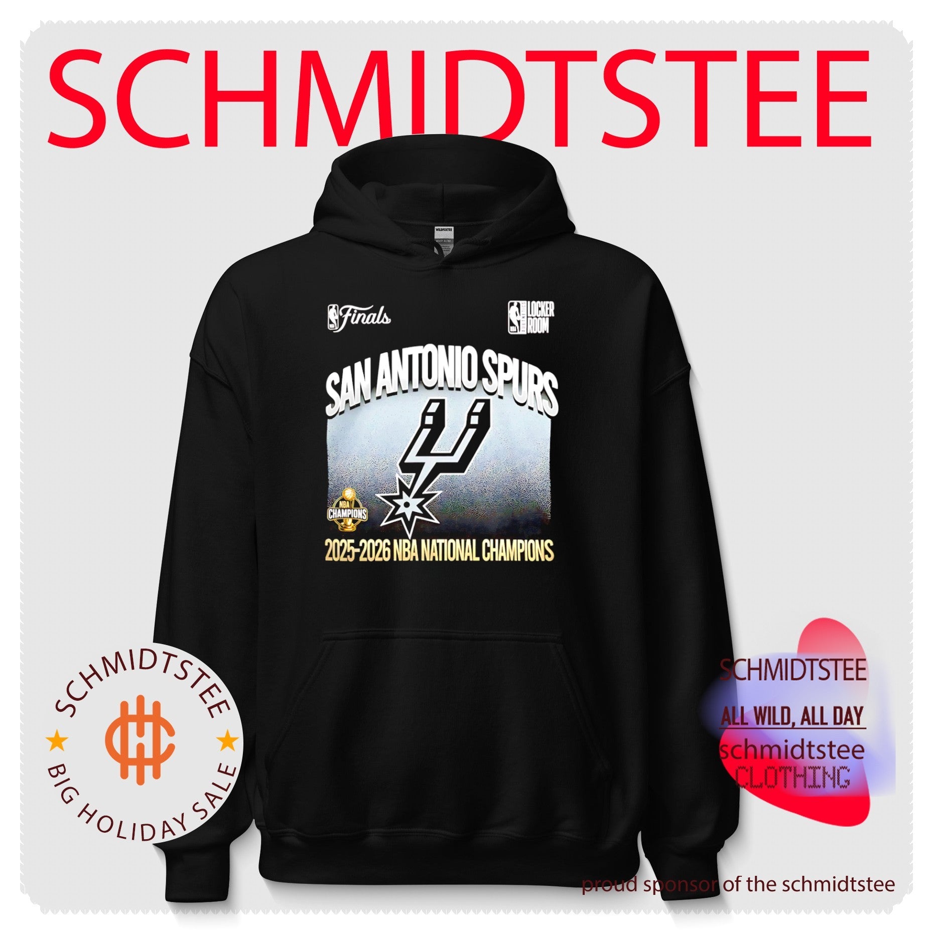 San Antonio Spurs NBA Cup Champions 2025 2026 Locker Room shirt