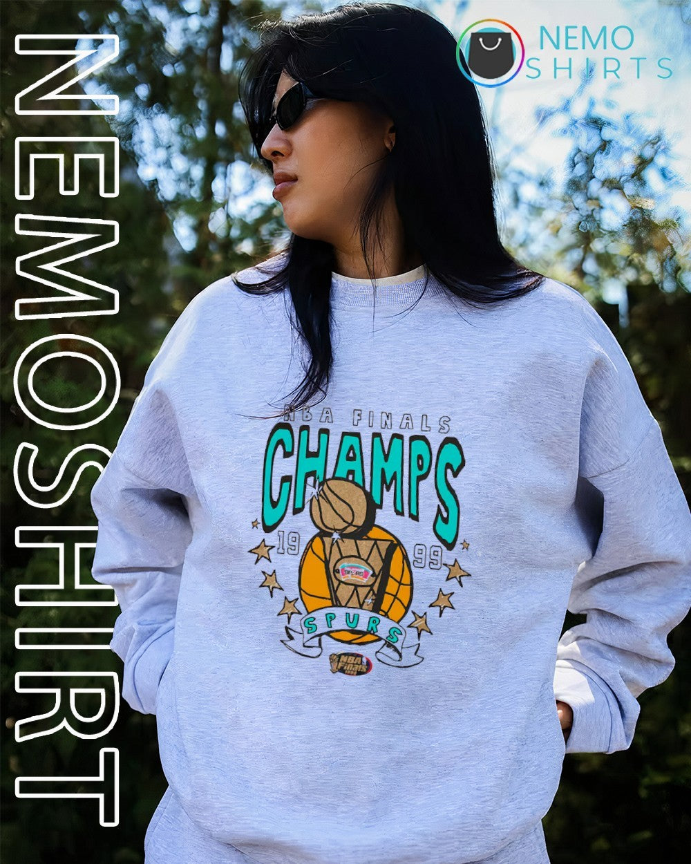 San Antonio Spurs NBA Finals Champions 1999 shirt