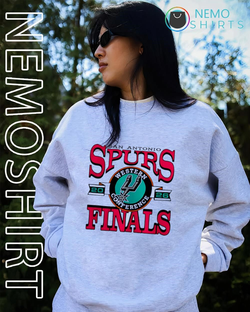 San Antonio Spurs NBA Western Conference Finals 2026 vintage shirt