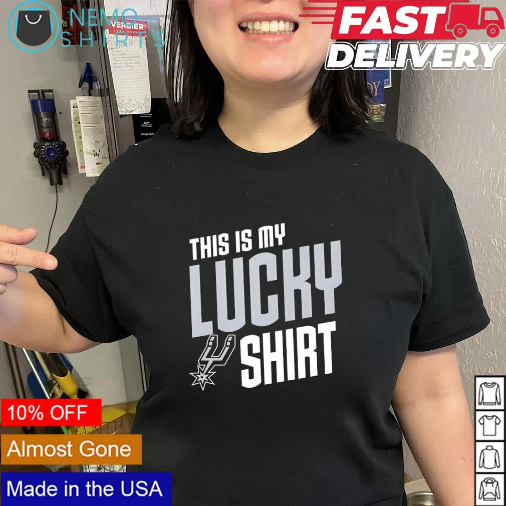 San Antonio Spurs This Is My Lucky logo shirt