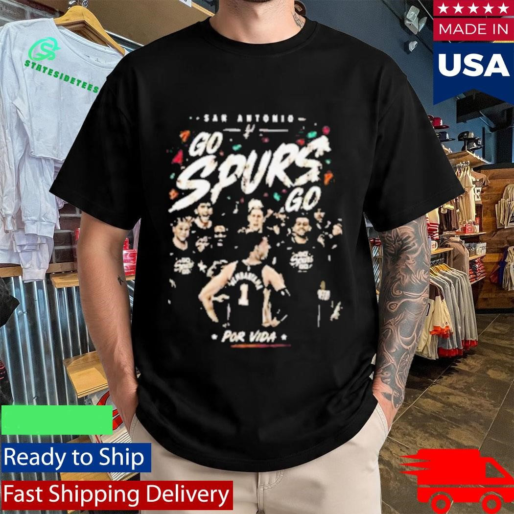 San Antonio Spurs Wembanyama Por Vida Basketball Team Shirt