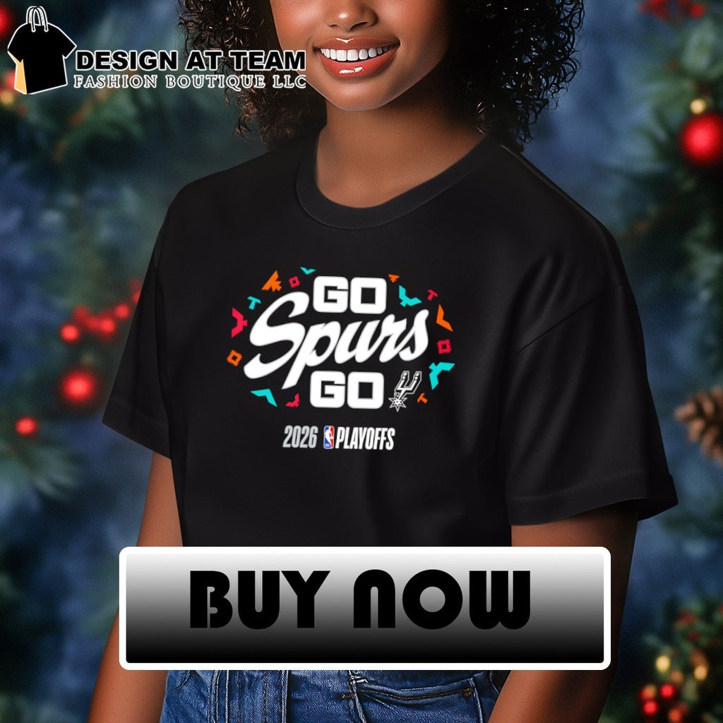 San Antonio Spurs WinCraft 2026 Playoff Go Spurs Go Rally shirt