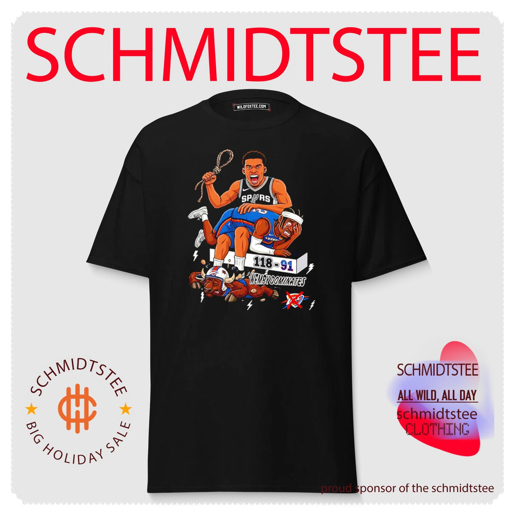 San Antonio Spurs beat Oklahoma City Thunder 118 91 Wemby dominates shirt