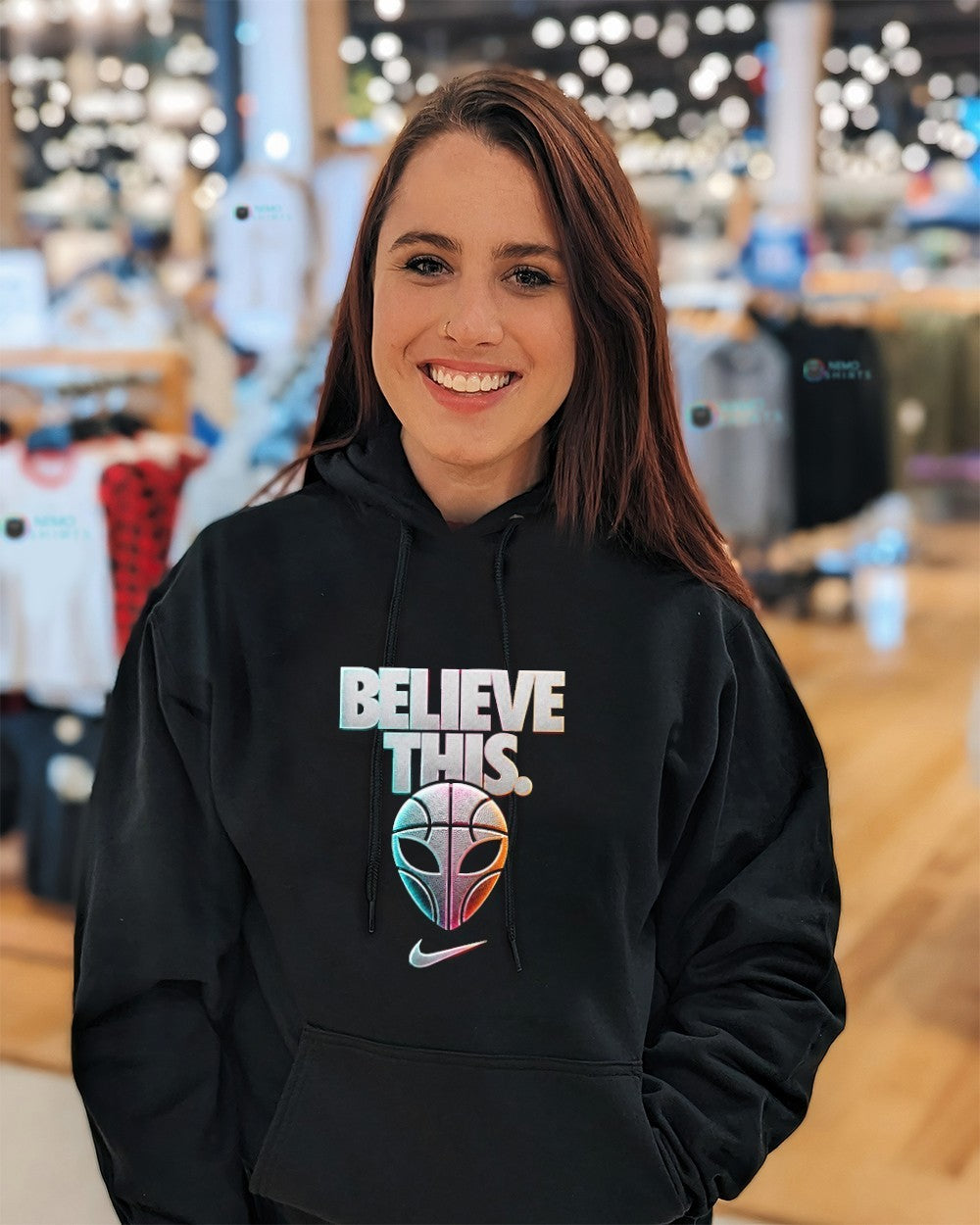 San Antonio Spurs believe this alien mask shirt