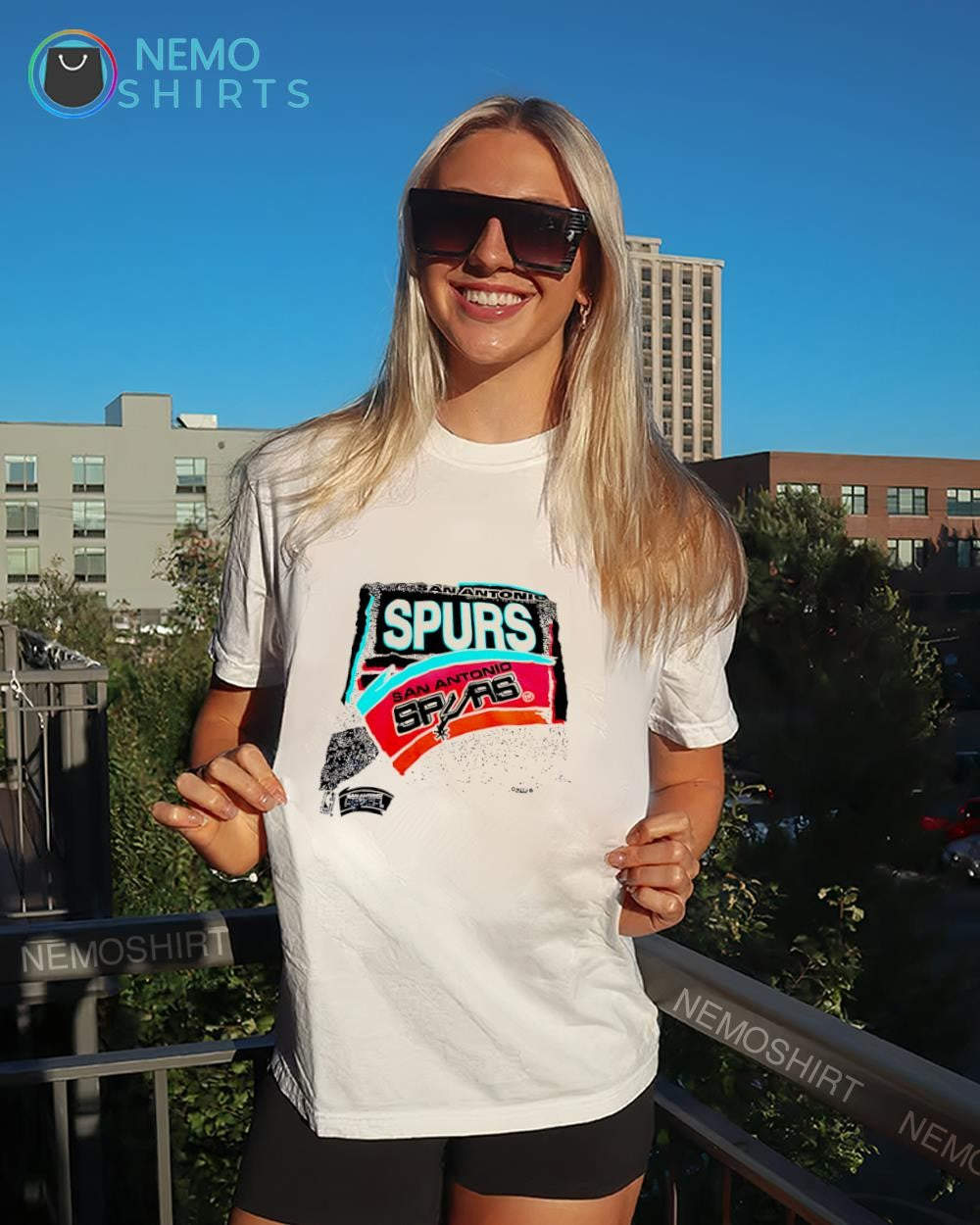San Antonio Spurs fiesta colors team iconic shirt