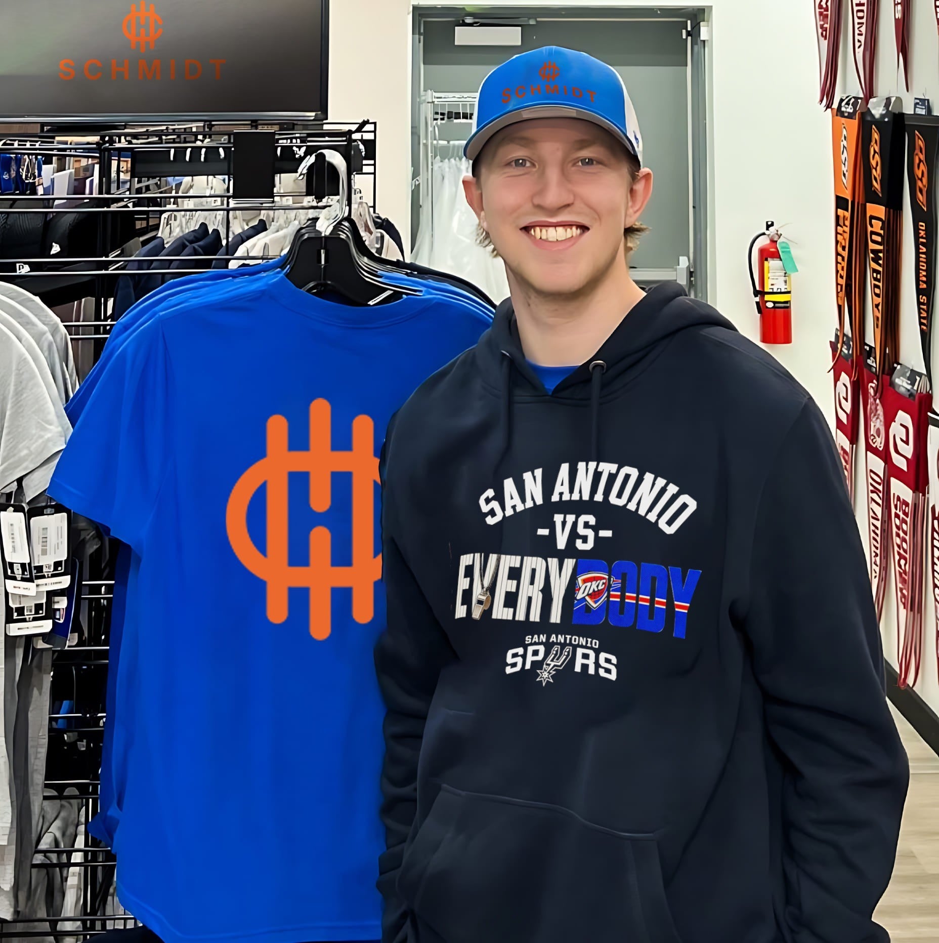 San Antonio Vs Everybody OKC Thunders shirt