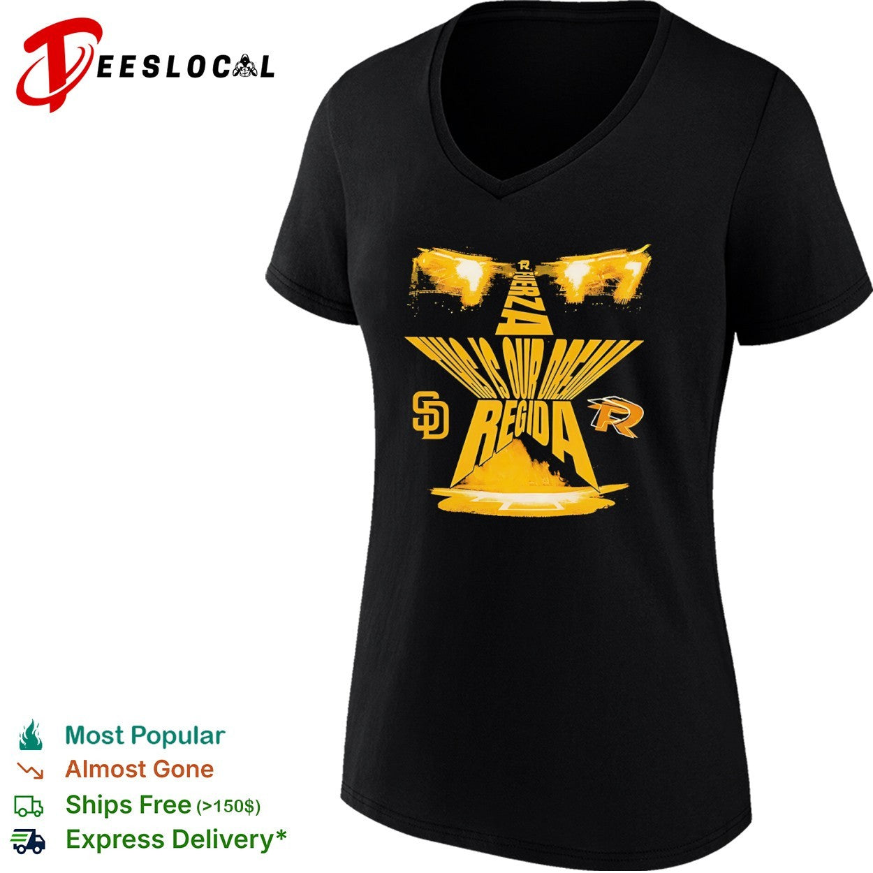 San Diego Padres Fuerza Regida This is Our Dream Official MLB Sportiqe Shirt