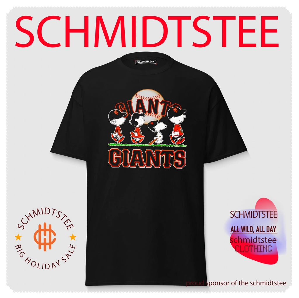 San Francisco Giants Peanuts Abbey Road shirt