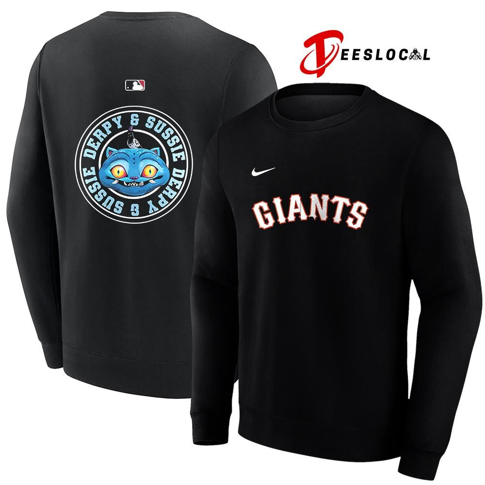 San Francisco Giants x K Pop Demon Hunters Derpy and Sussie cartoon shirt