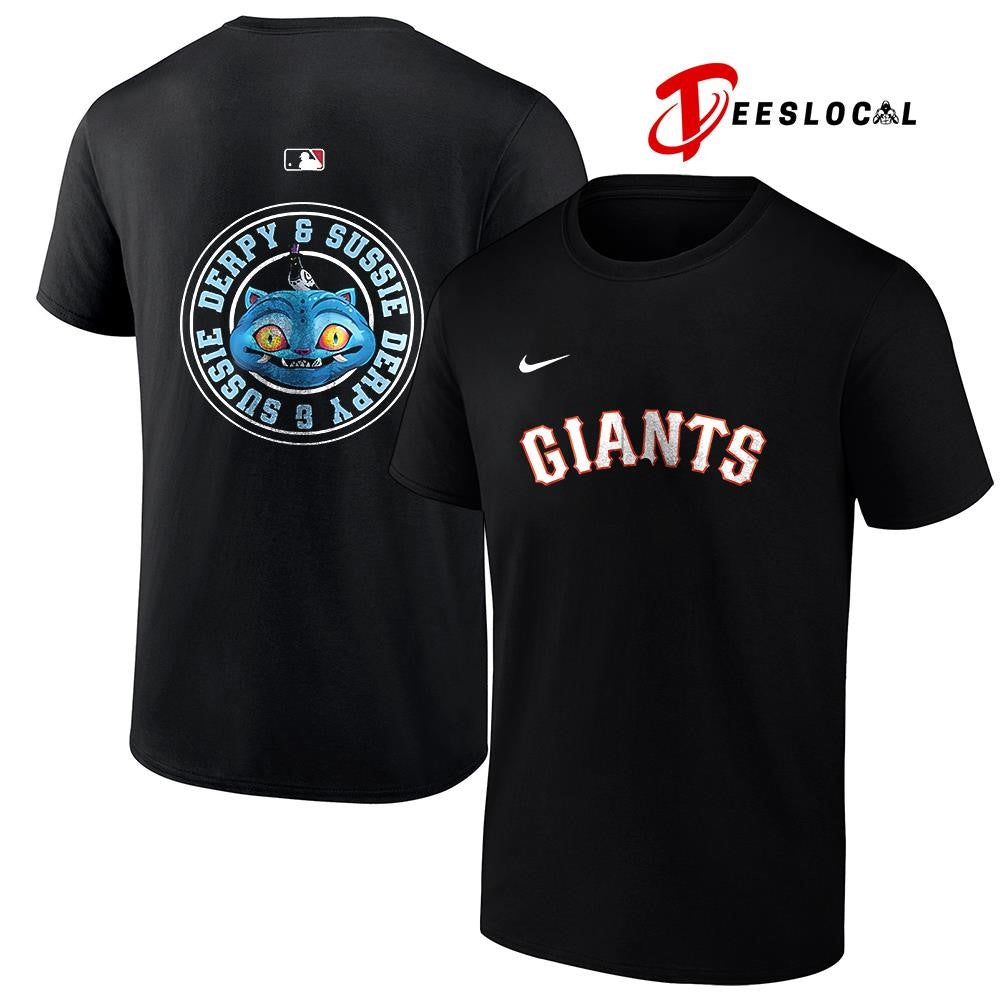 San Francisco Giants x K Pop Demon Hunters Derpy and Sussie cartoon shirt