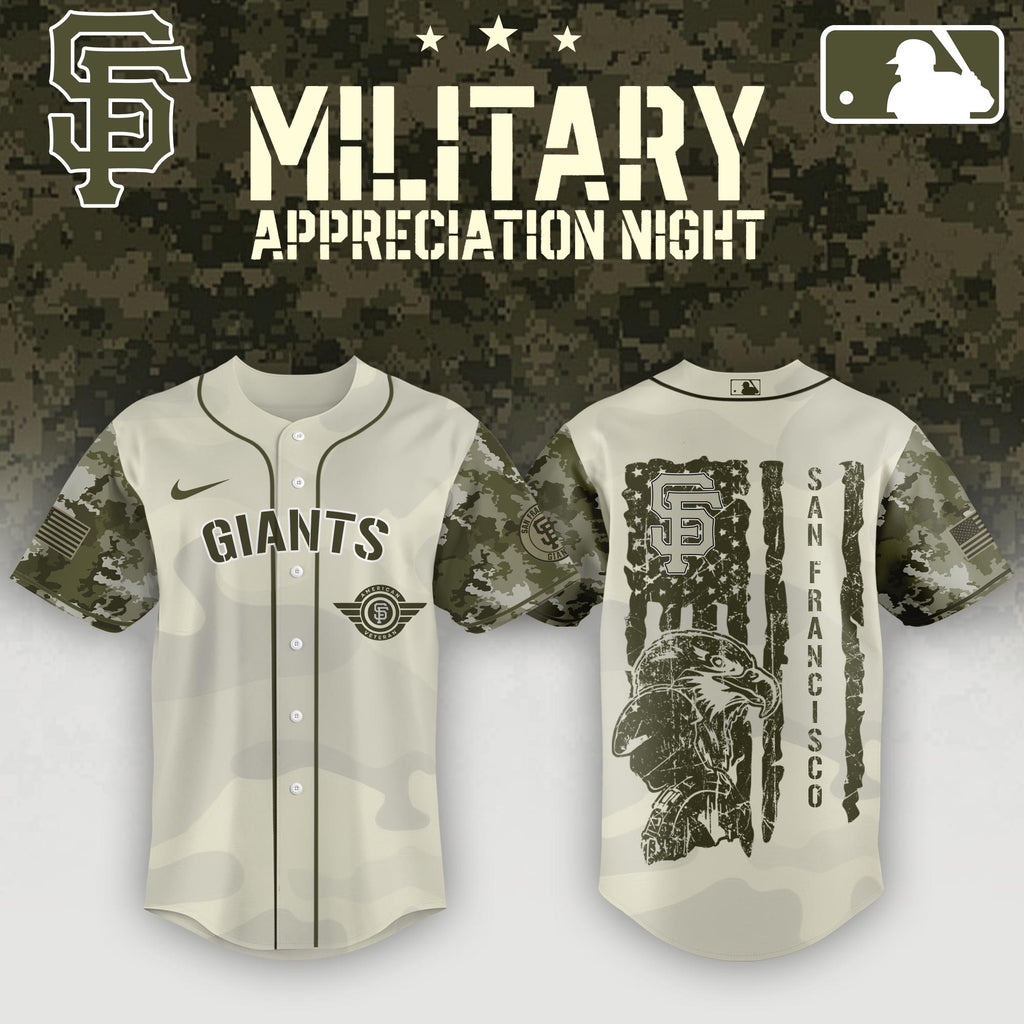 San Francisco Giants Armed Forces Day Jersey