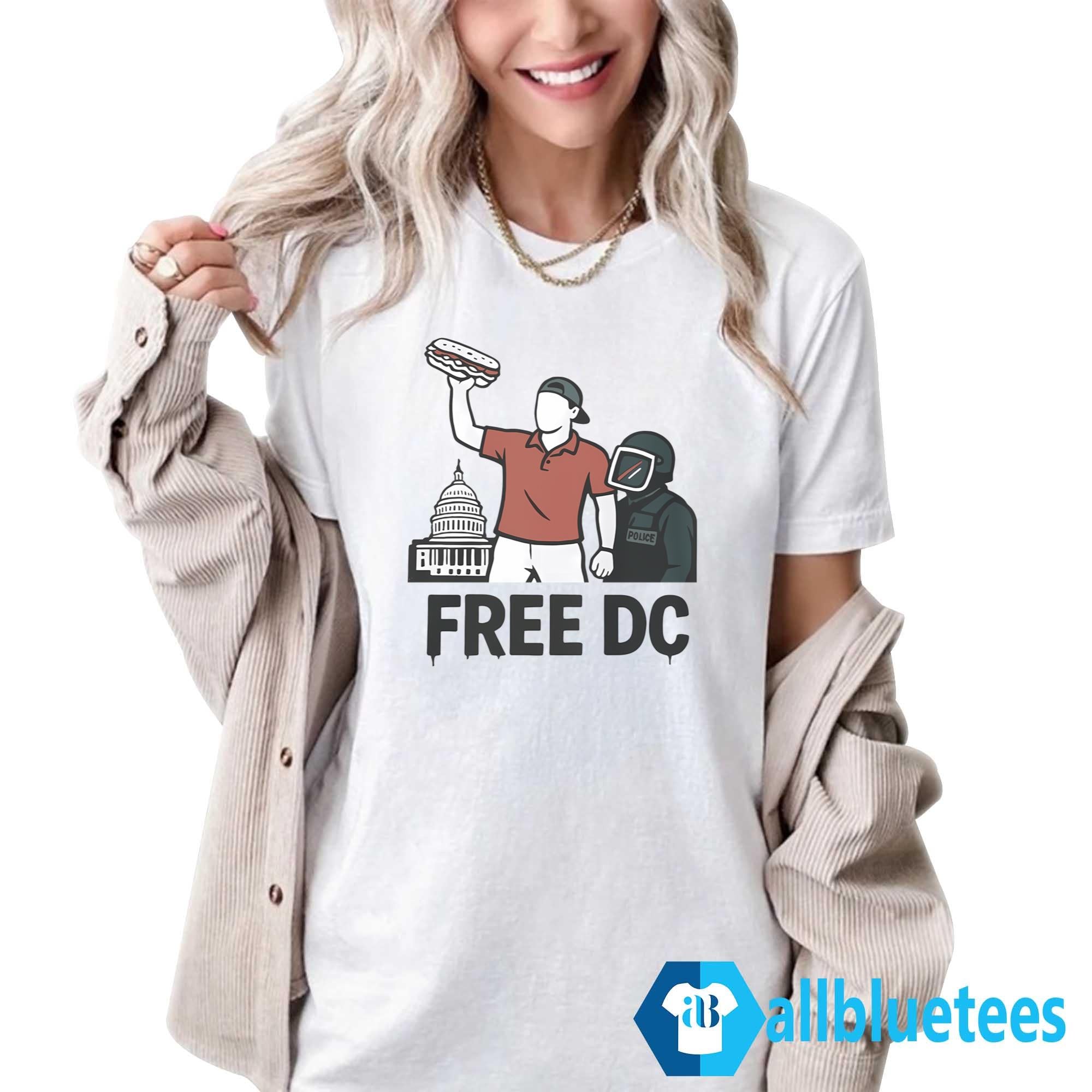 Sandwich Guy Free DC Shirt