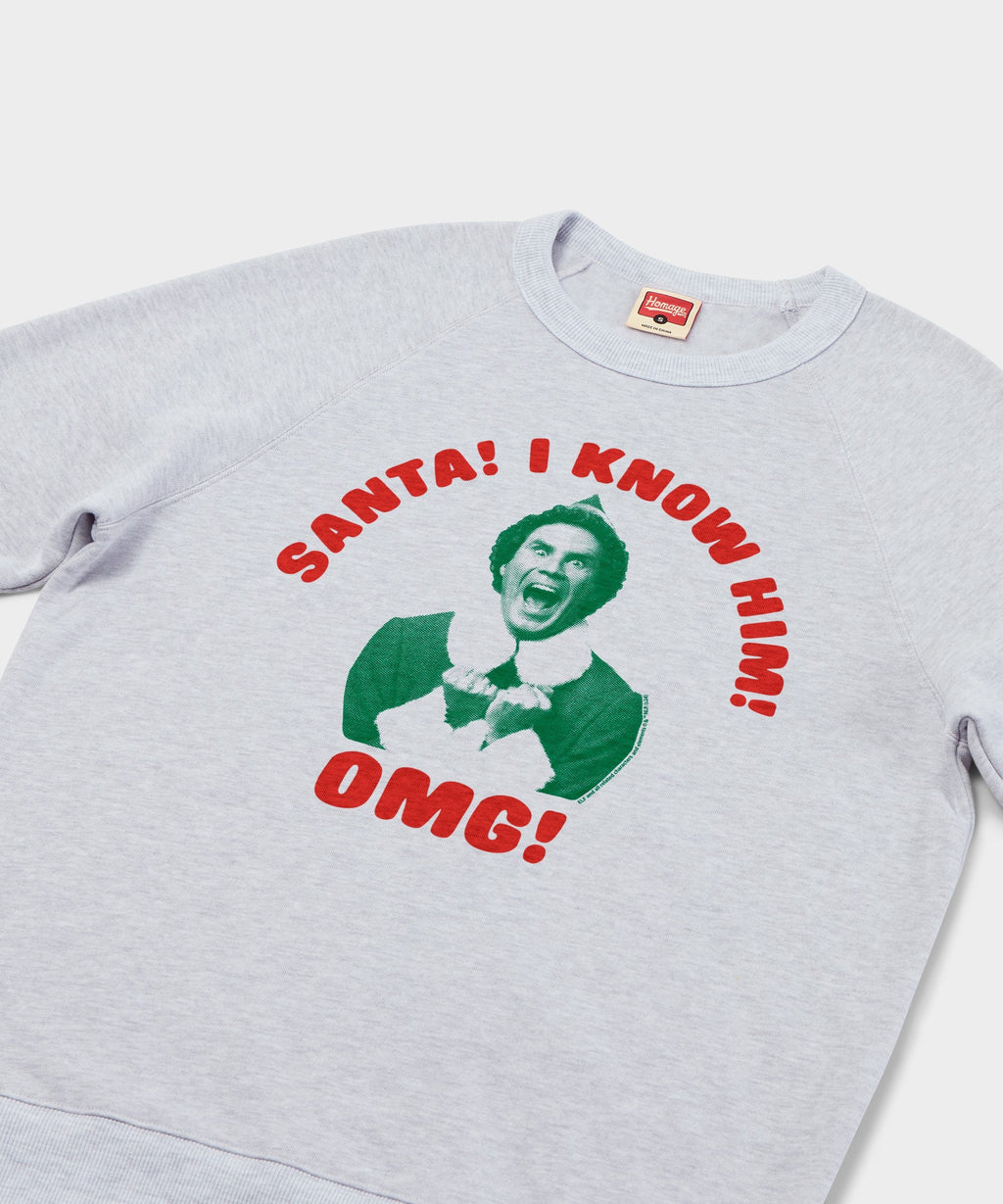 Santa! I Know Him! OMG! Crewneck