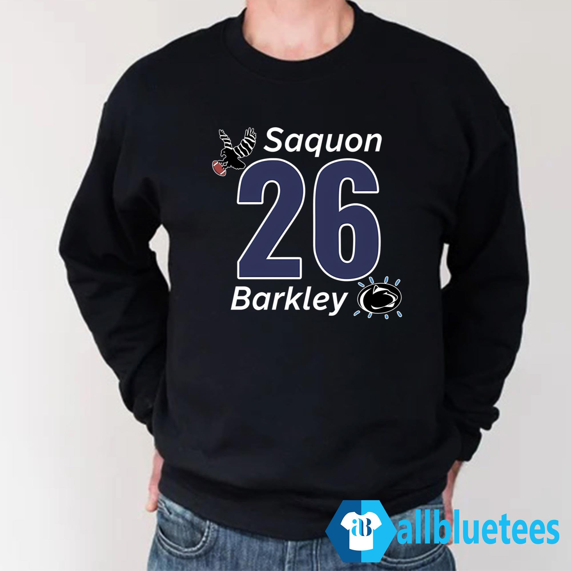 Saquon Barkley Eagle X Pen Stat Shirt