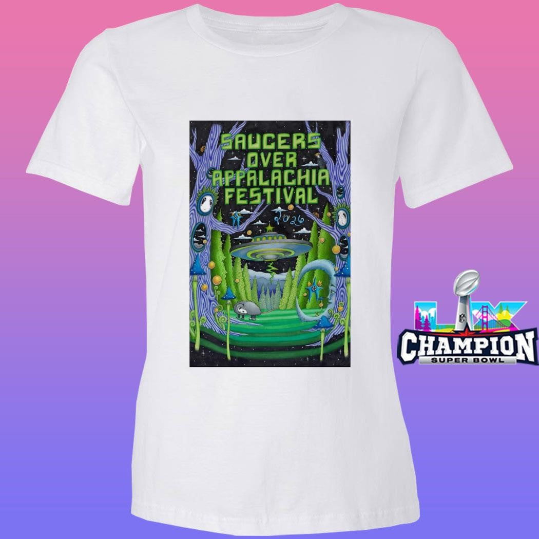 Saucers Over Appalachia Festival June 13 2026 In Bristol Va Shirt