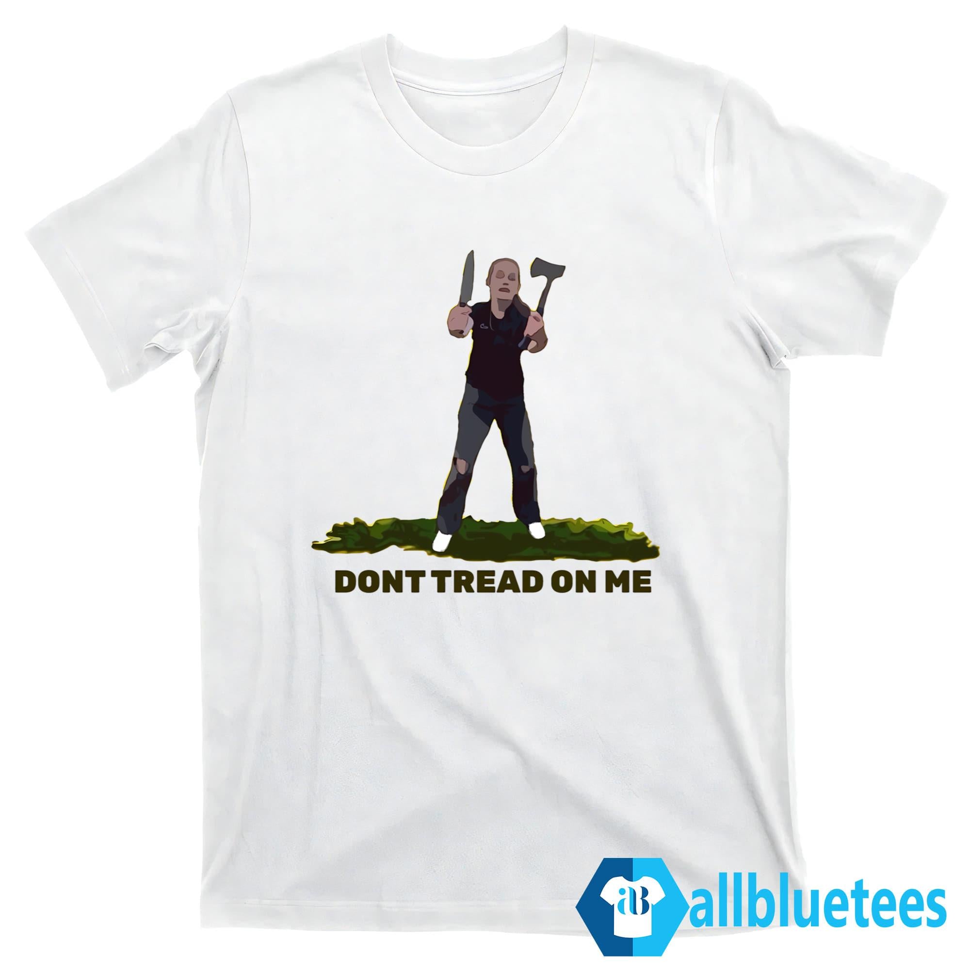 Scotland Knife Girl Don’t Tread On Me Shirt