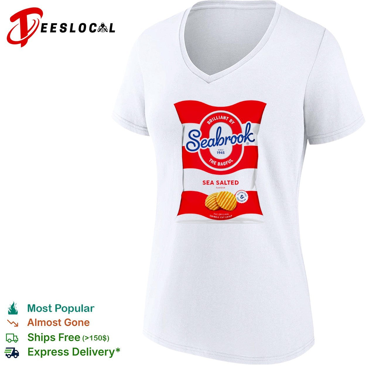 Seabrook Sea Salted Flavour l shirt