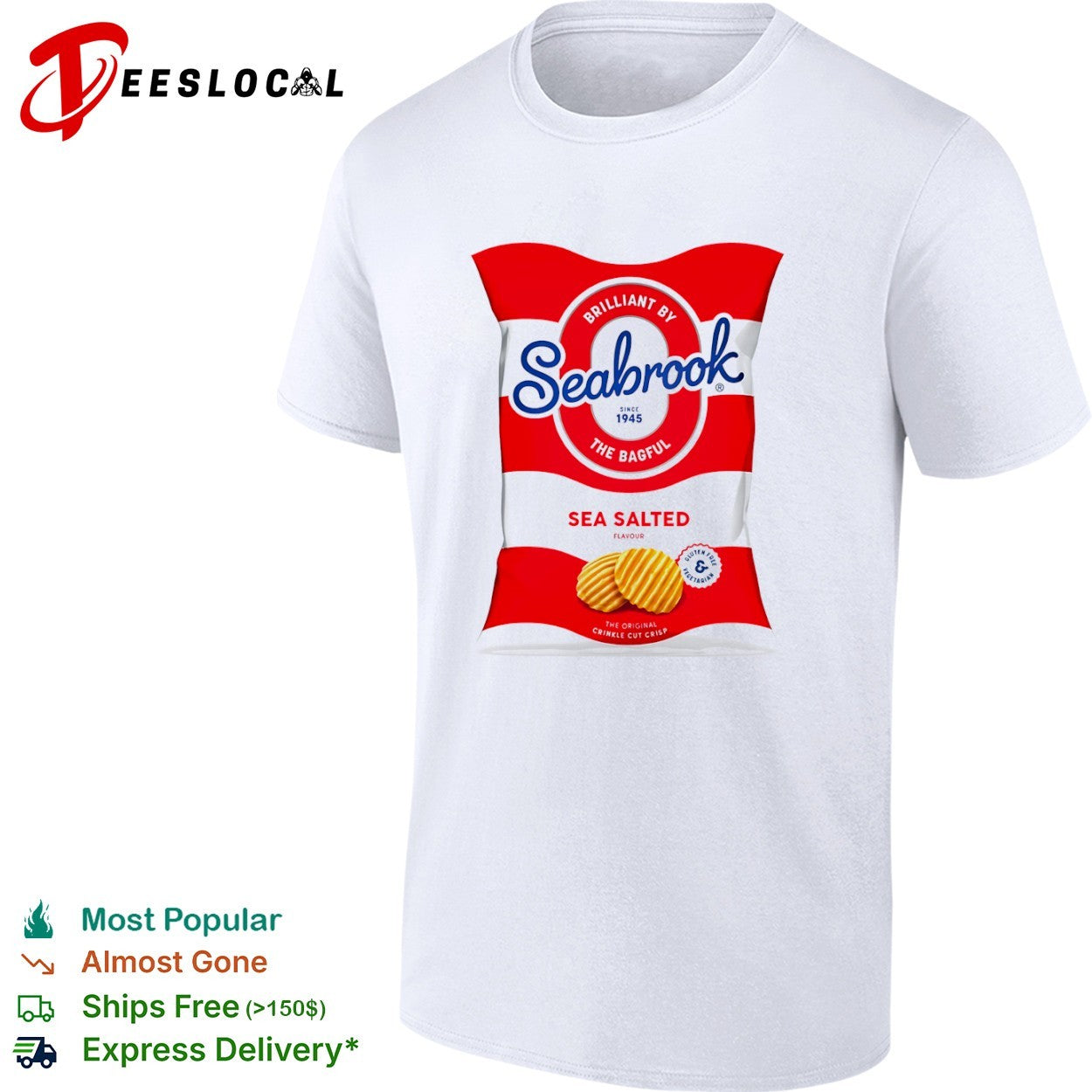 Seabrook Sea Salted Flavour l shirt