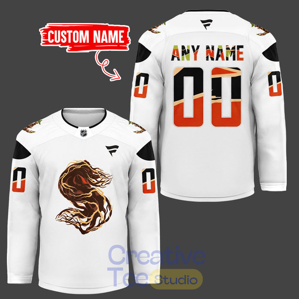 Seattle Kraken Women in Hockey Night Custom Hockey Jersey