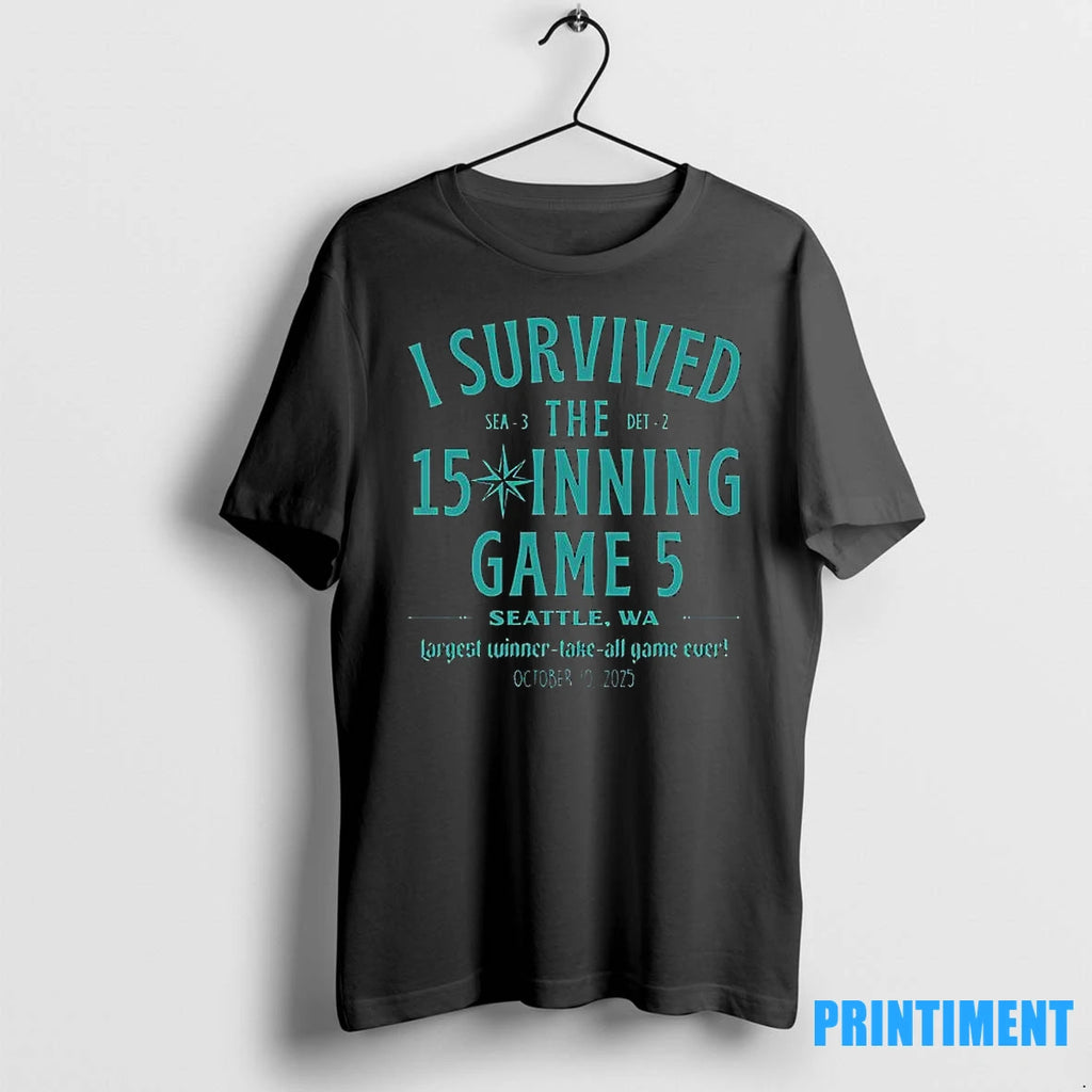 Seattle Mariners 15 Inning Game 5 Tshirts Sweater