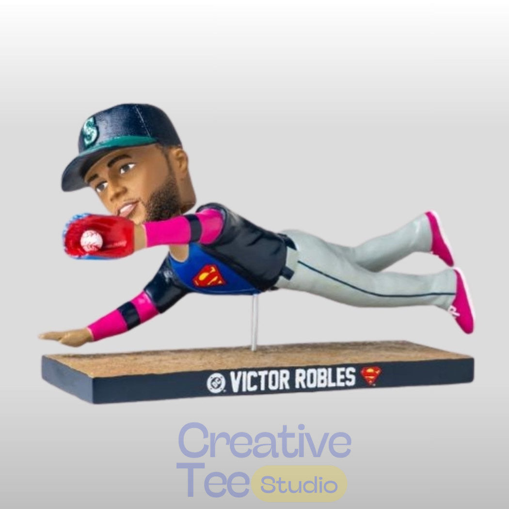 Seattle Mariners Victor Robles Superman Bobblehead