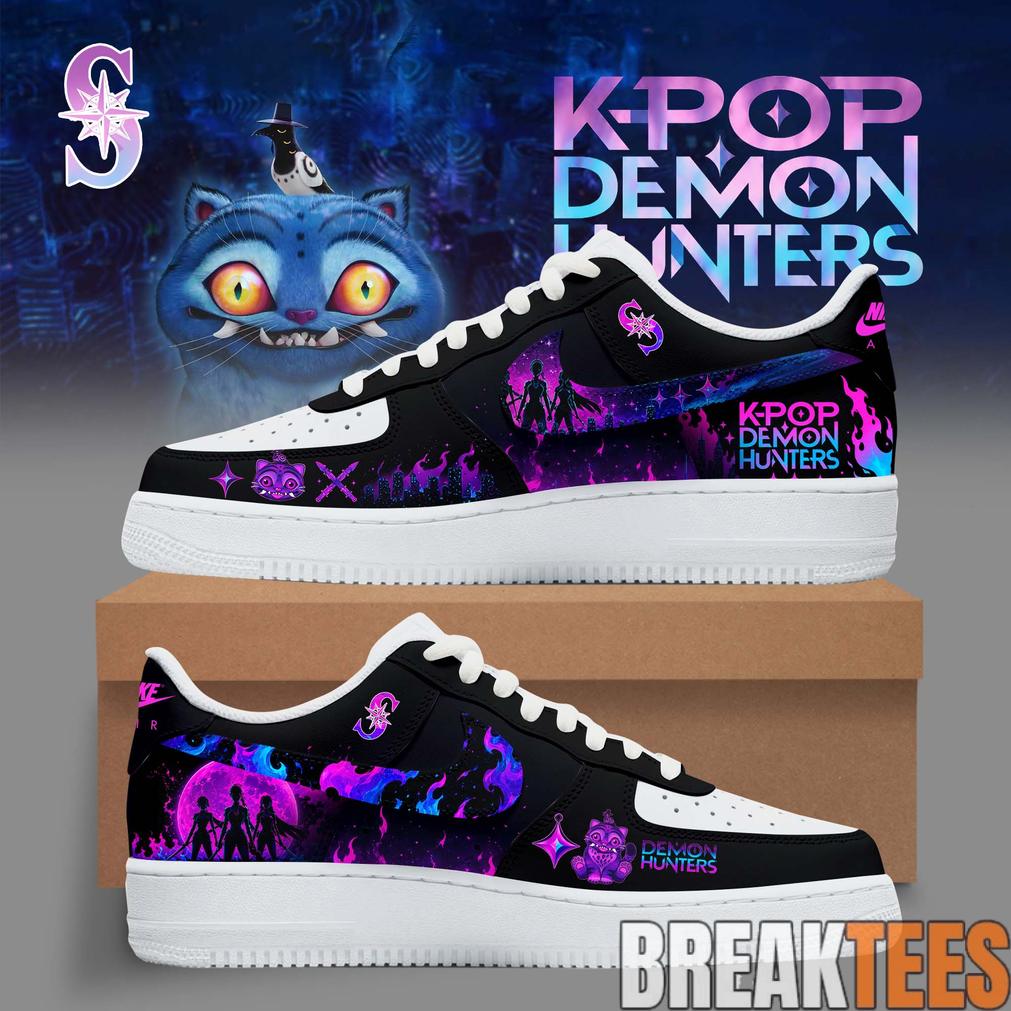 Seattle Mariners x KPop Demon Hunters Night 2026 AF1 Shoes