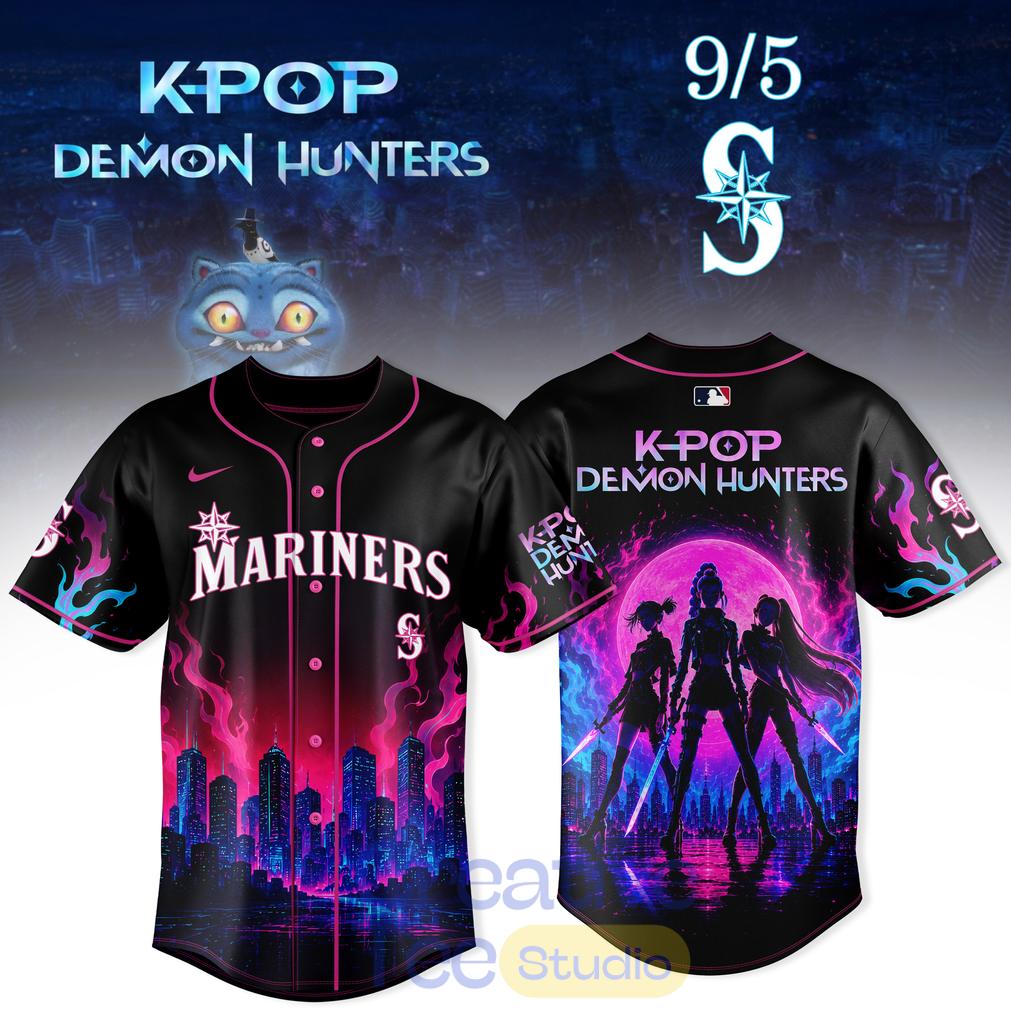 Seattle Mariners x K-Pop Demon Hunters Night 2026 Jersey