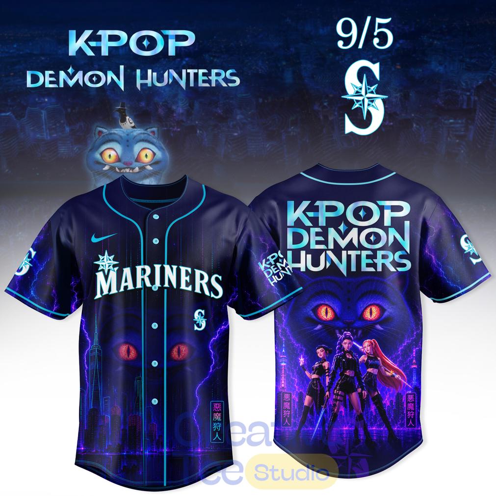 Seattle Mariners x K-Pop Demon Hunters Night 2026 Jersey