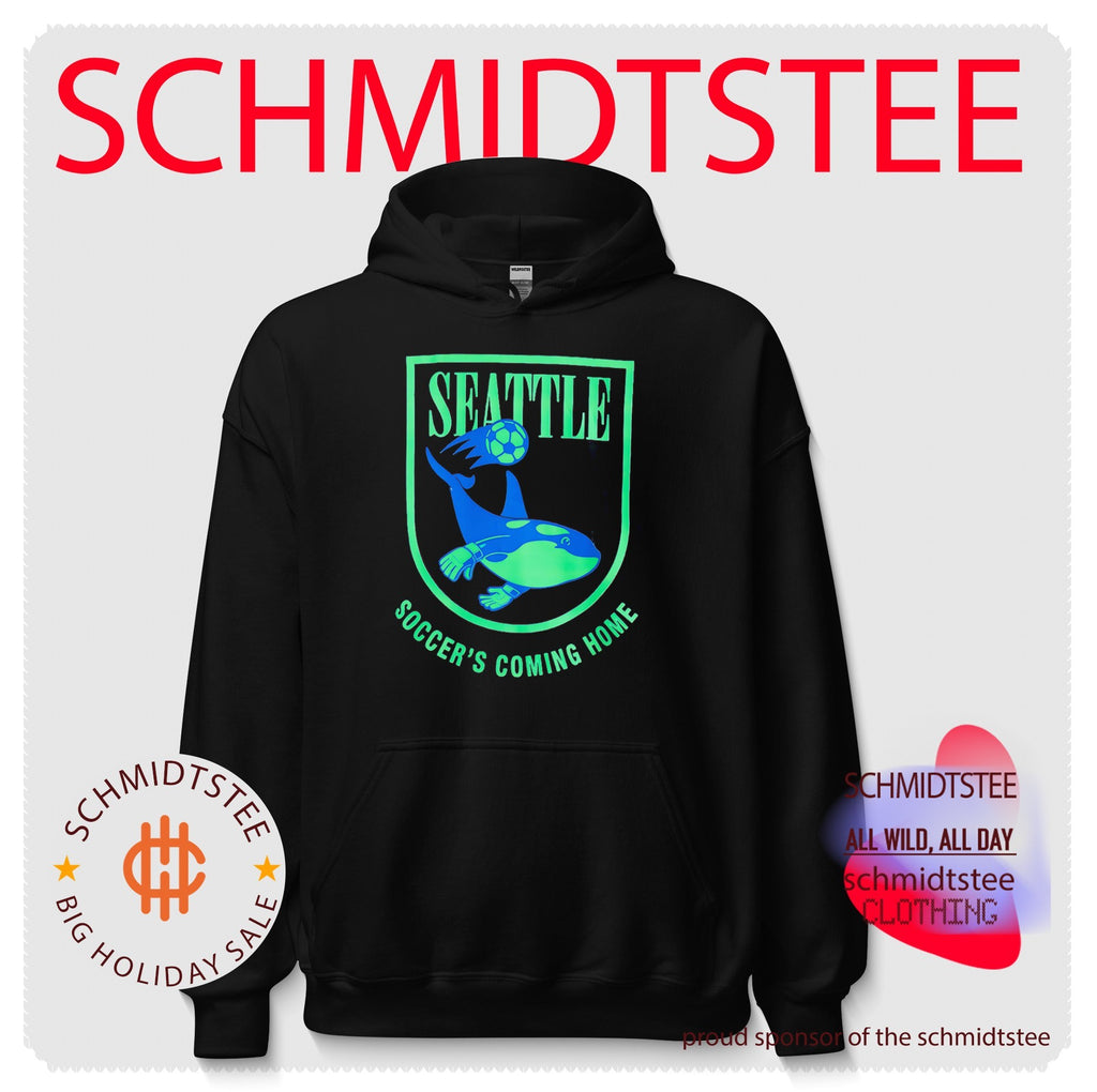 Seattle Road Trip Soccer’s Coming Home Orca shirt