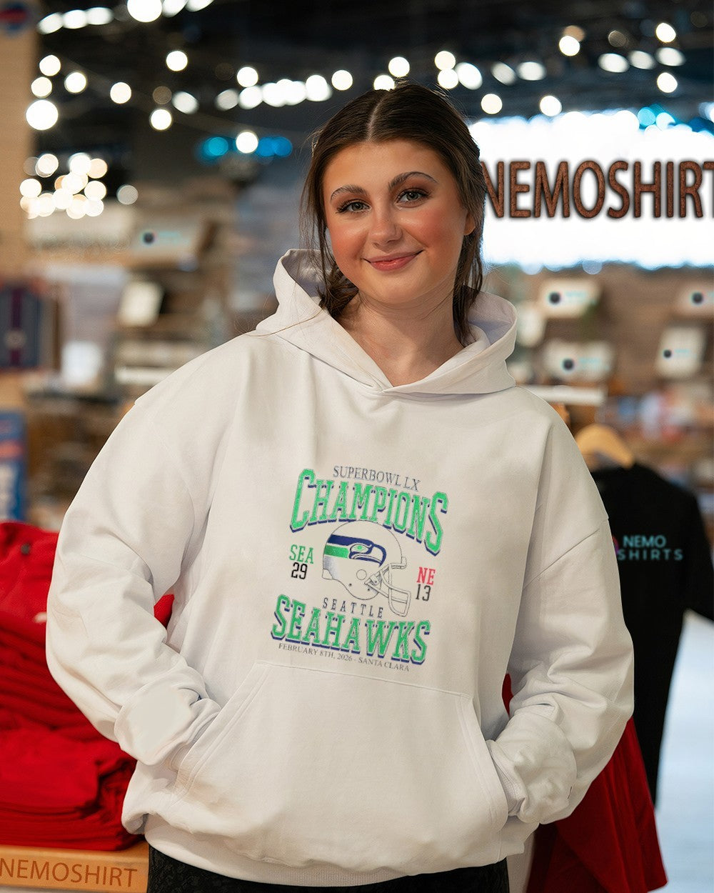 Seattle Seahawks Super Bowl LX champions Sea 29 NE 13 shirt