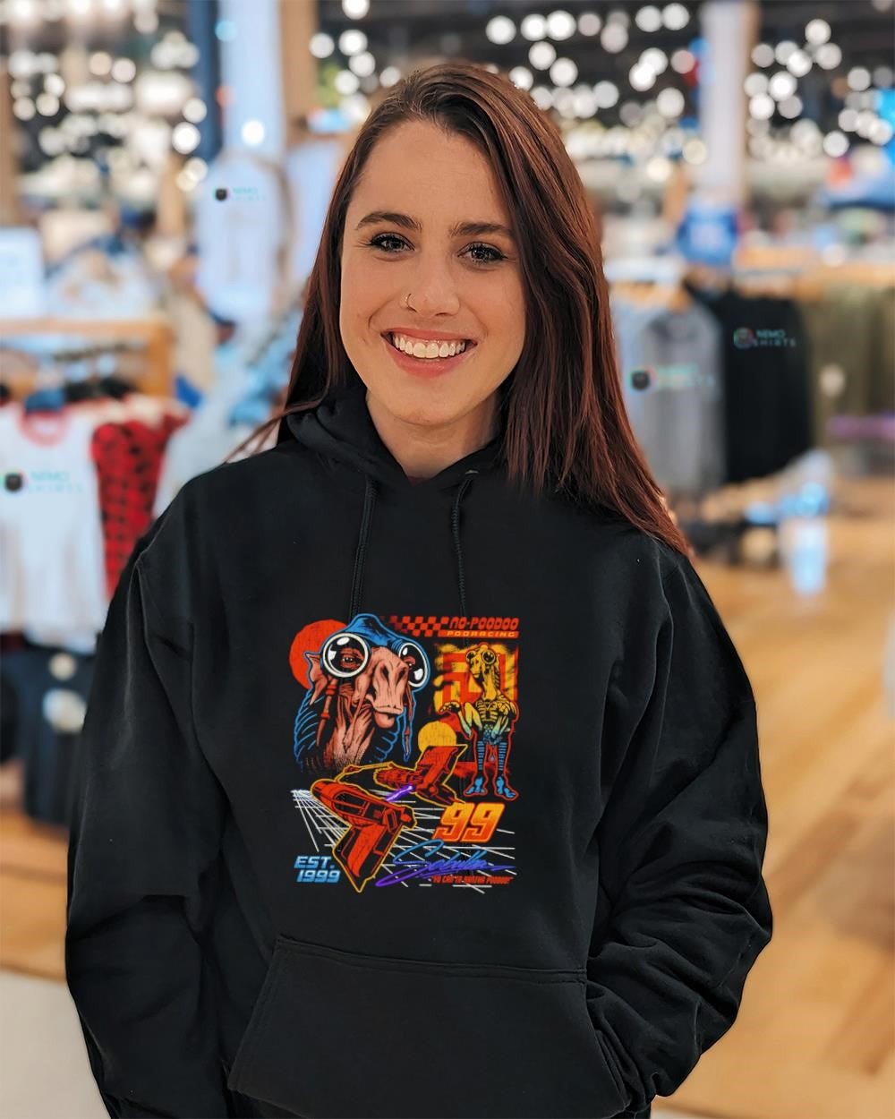 Sebulba Star Wars character no poodoo podracing est 1999 shirt