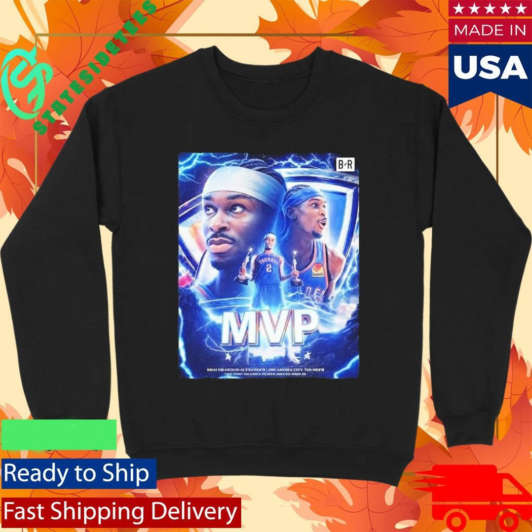 Shai Gilgeous-Alexander MVP Oklahoma City Thunder 2024 25 Shirt