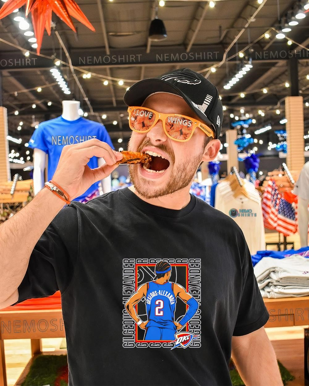 Shai Gilgeous-Alexander Oklahoma City Thunder Repeat shirt