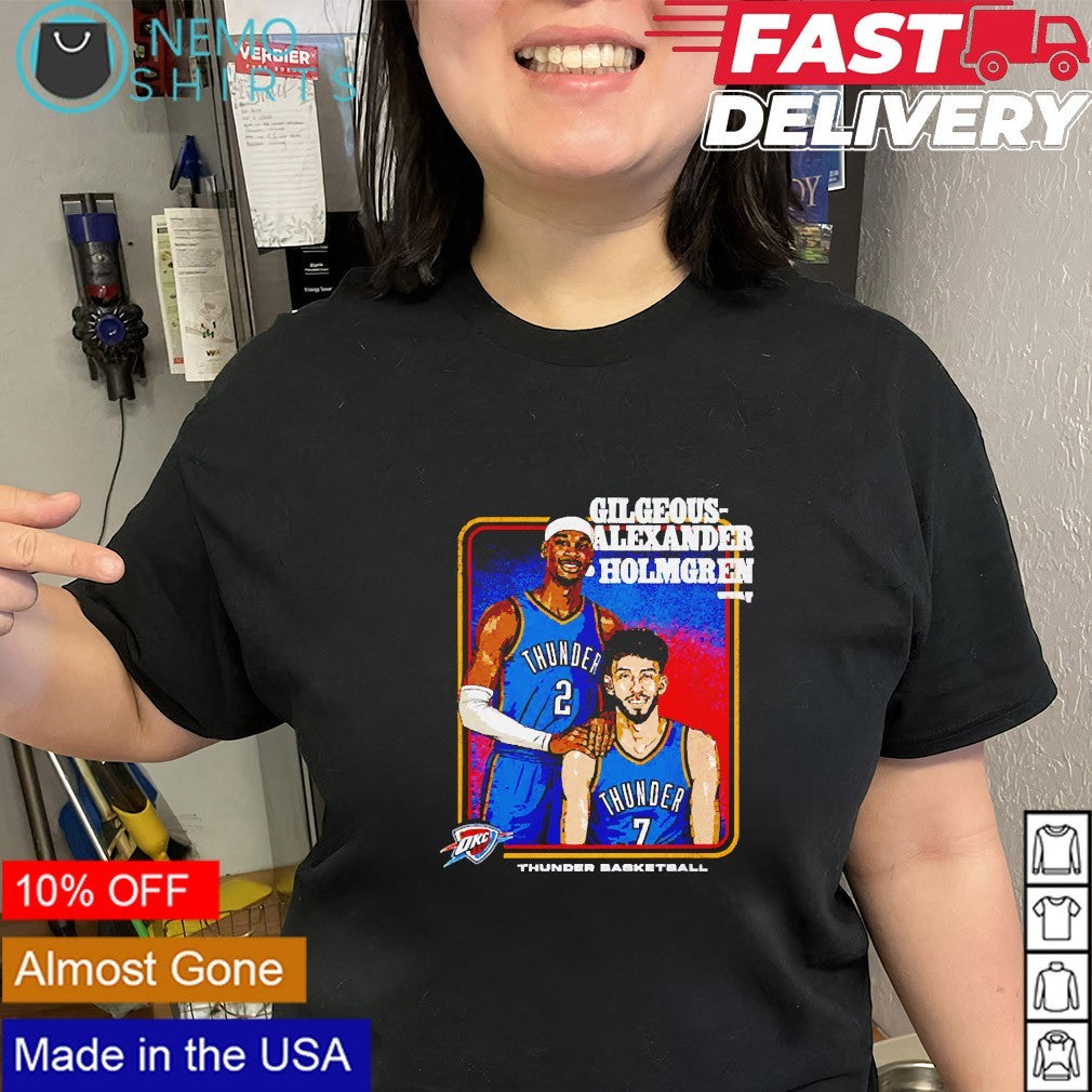 Shai Gilgeous-Alexander vs Chet Holmgren OKC Thunder basketball step brothers shirt