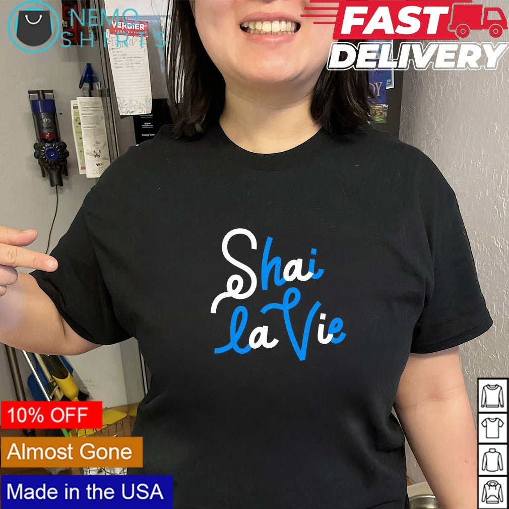 Shai La Vie OKC Thunder Shai 2x MVP 2026 NBA Playoffs shirt