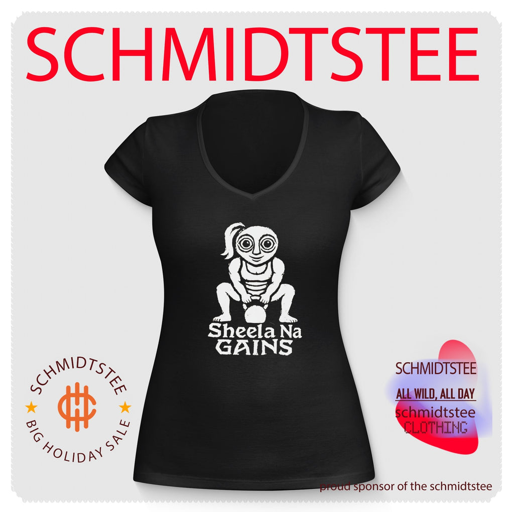 Sheela Na Gains Kettlebell Workout Weightlifting shirt
