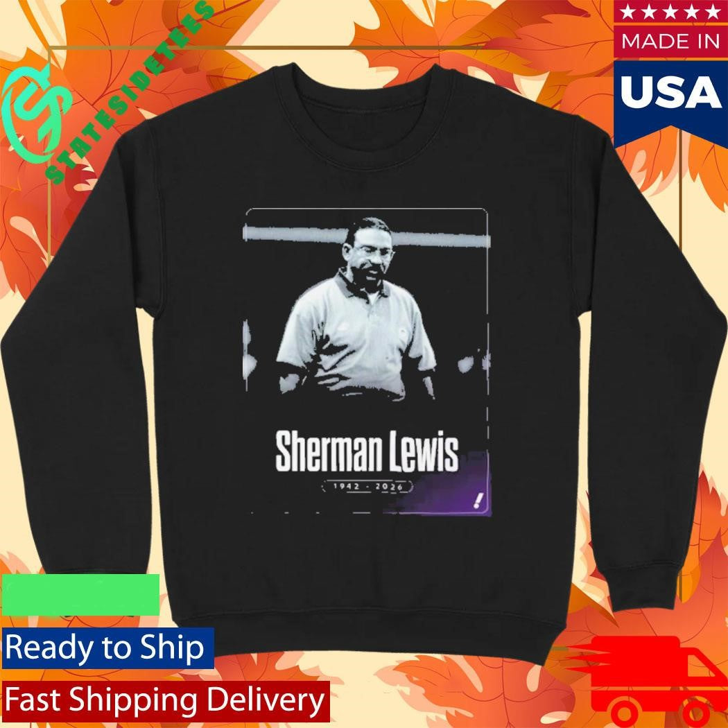 Sherman Lewis 1942-2026 Shirt