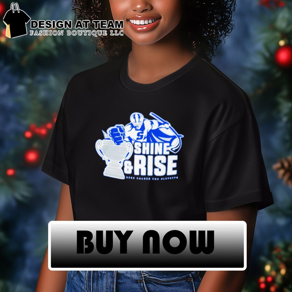 Shine and Rise Syracuse Crunch Tampa Bay Lightning Hockey Calder Cup 2026 shirt