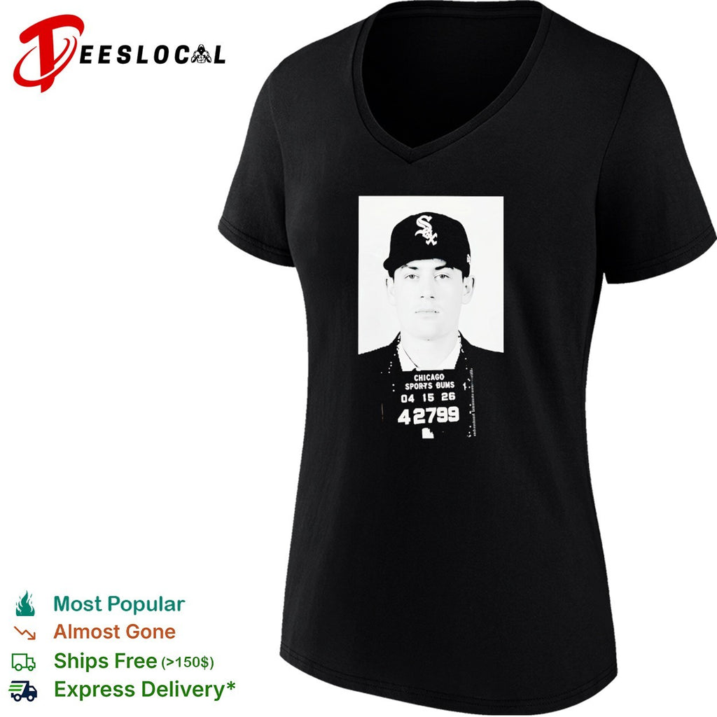 Shohei Ohtani Chicago White Sox MLB mugshot shirt