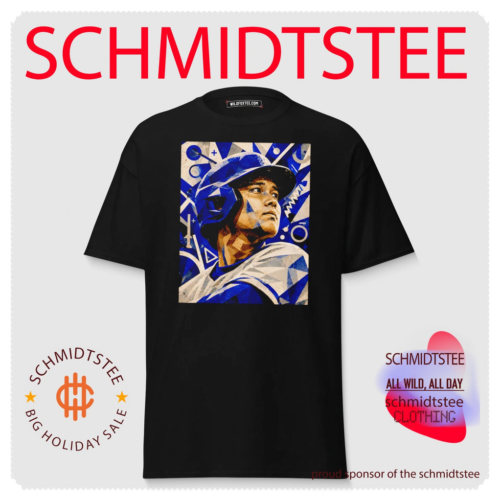 Shohei Ohtani Los Angeles Dodgers Geometric Portrait shirt