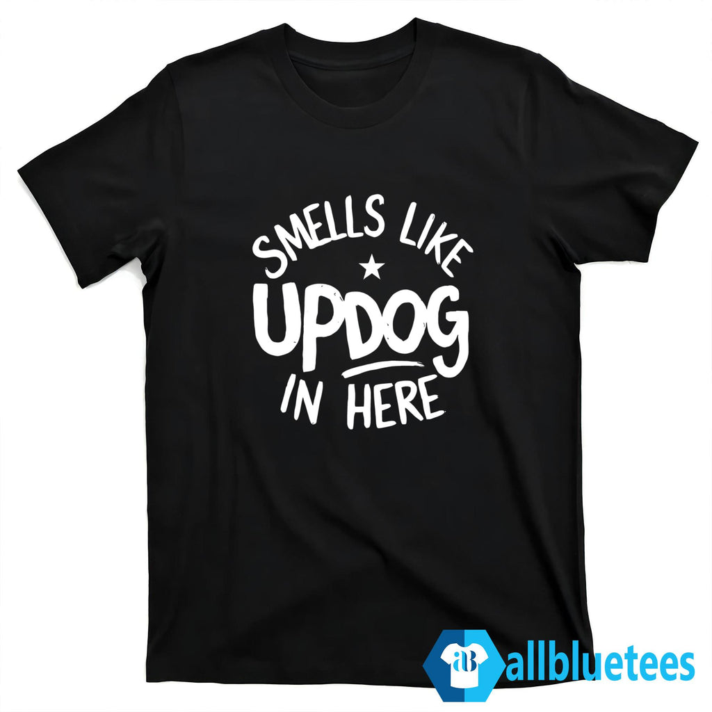 Shrinking Jimmy Smells Like Updog In Here Shirt