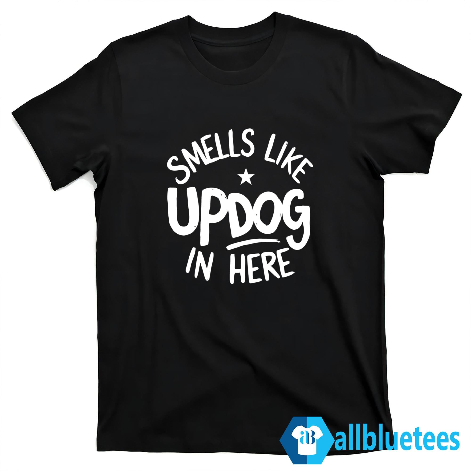Shrinking Jimmy Smells Like Updog In Here Shirt