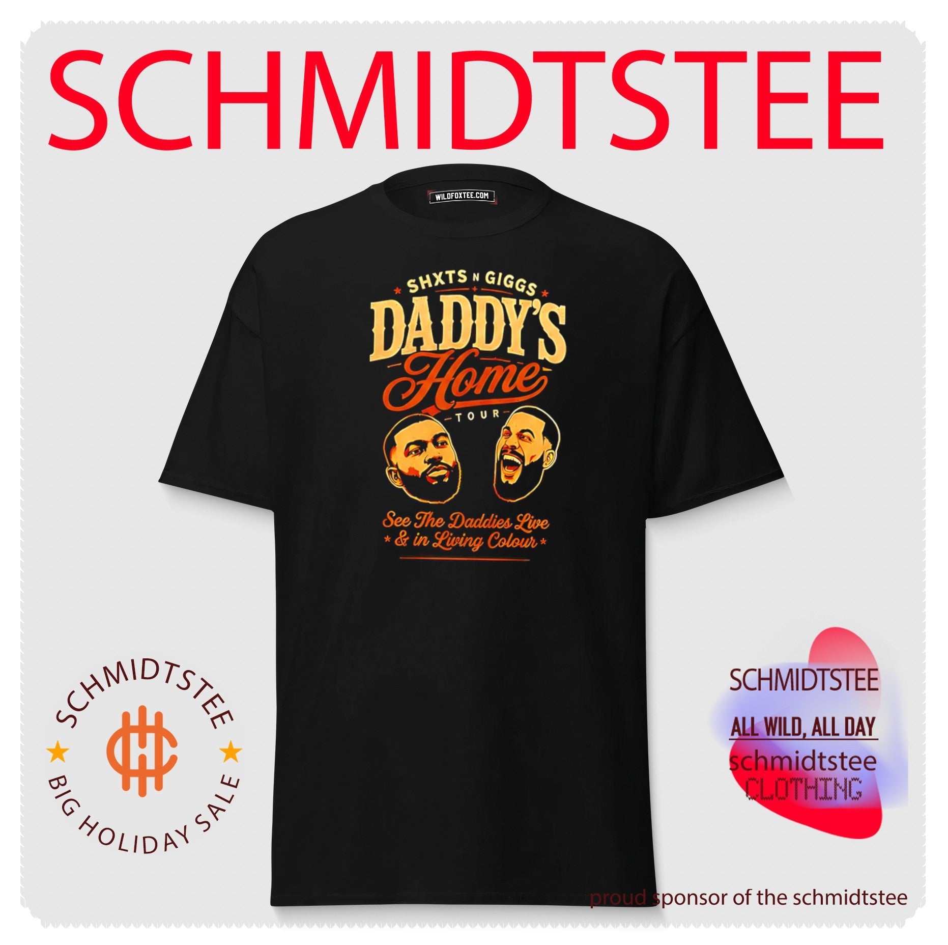 ShxtsNGigs Daddy’s Home Tour 2026 see the Daddies live and in living colour shirt