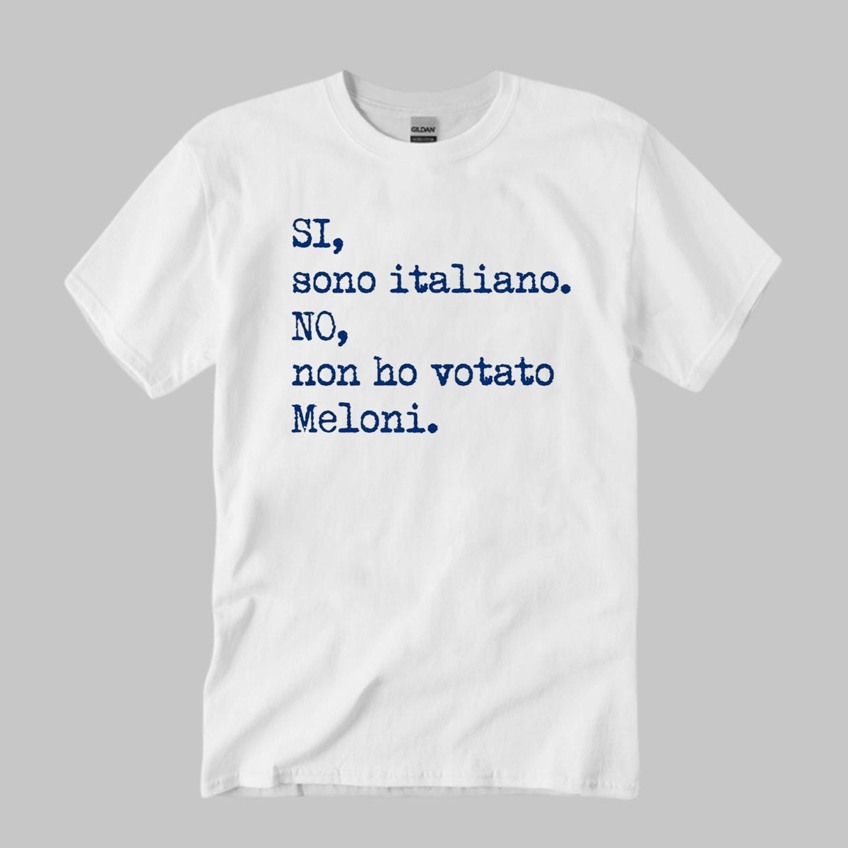 Si Sono Italiano No Non Ho Votato Meloni Shirt