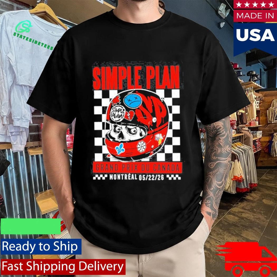 Simple Plan x F1 Grand Prix du Canada Shirt