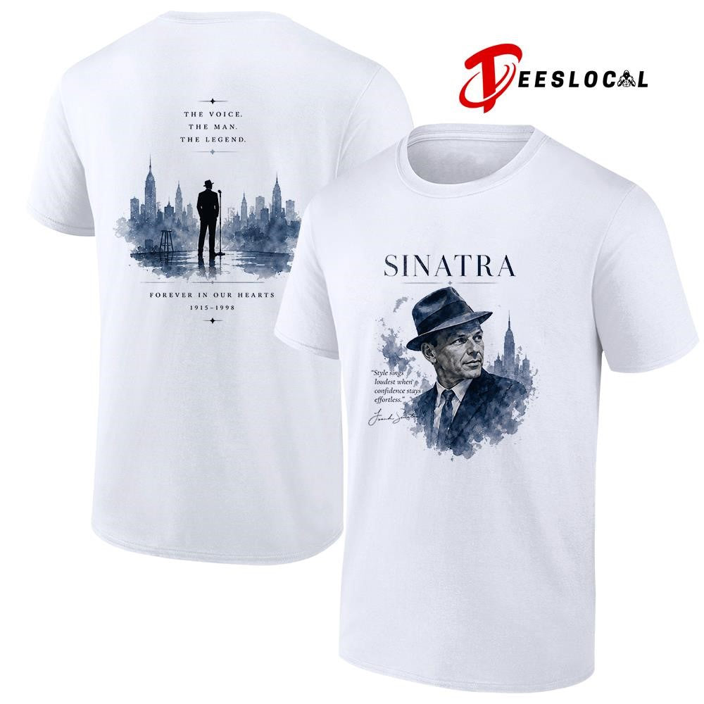 Sinatra style sings loudest when confidence stays effortless signature shirt
