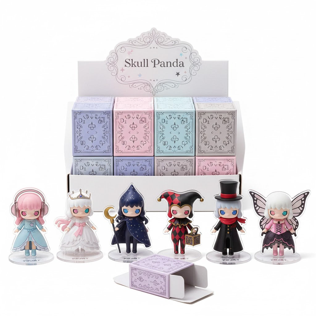 Skullpanda Mini Blind Box Collection – A Journey Into the Surreal and Soullessly Beautiful