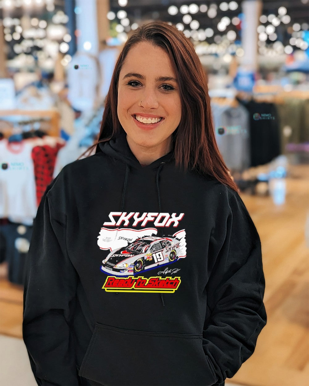 Skyfox ready to sketch racing shirt