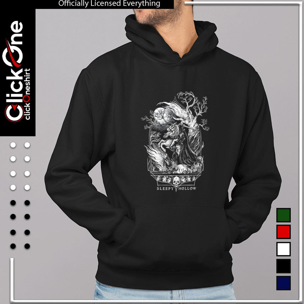 Sleepy Hollow Headless Horseman Sword Tree Moon shirt
