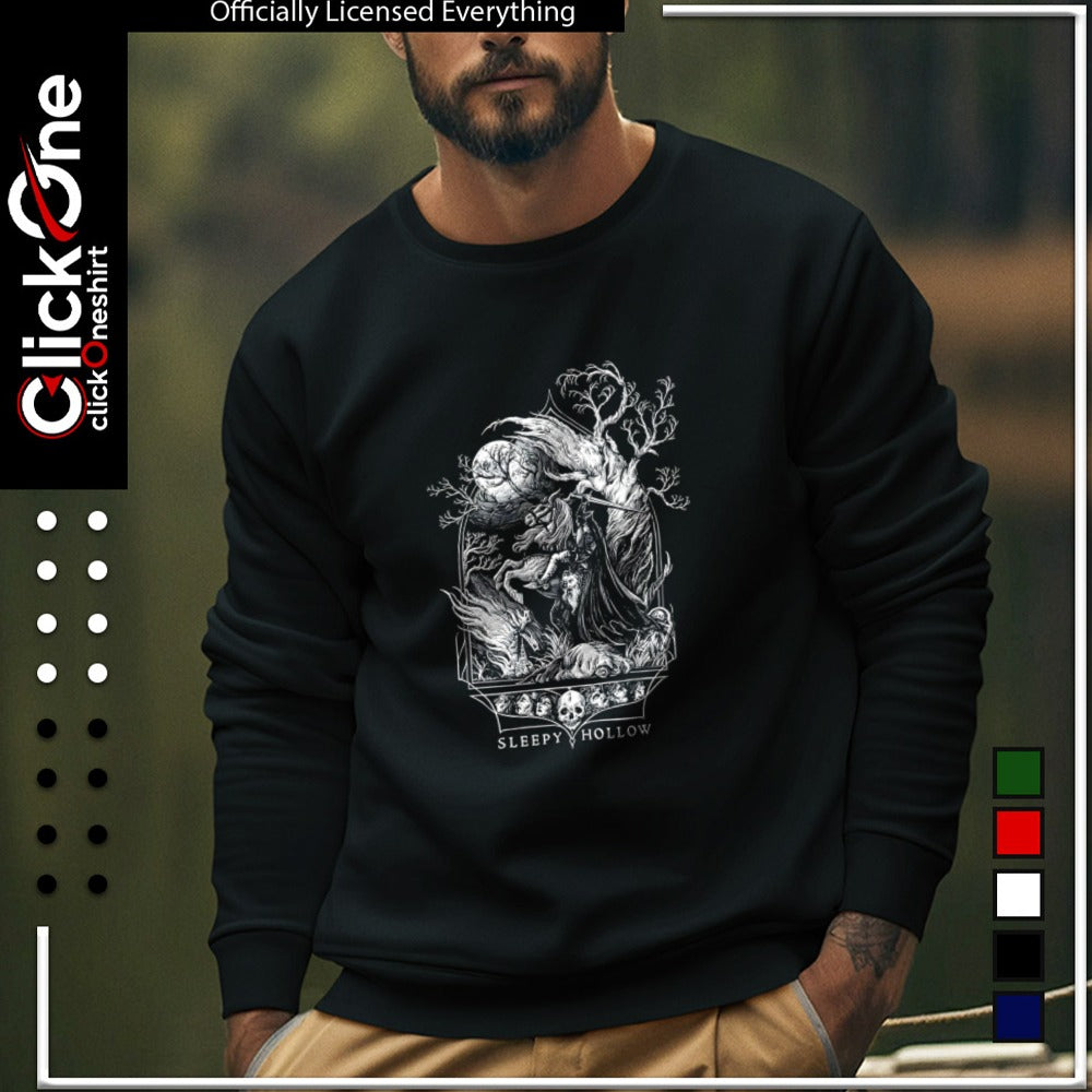 Sleepy Hollow Headless Horseman Sword Tree Moon shirt